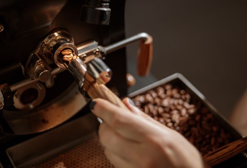 wait after roasting coffee