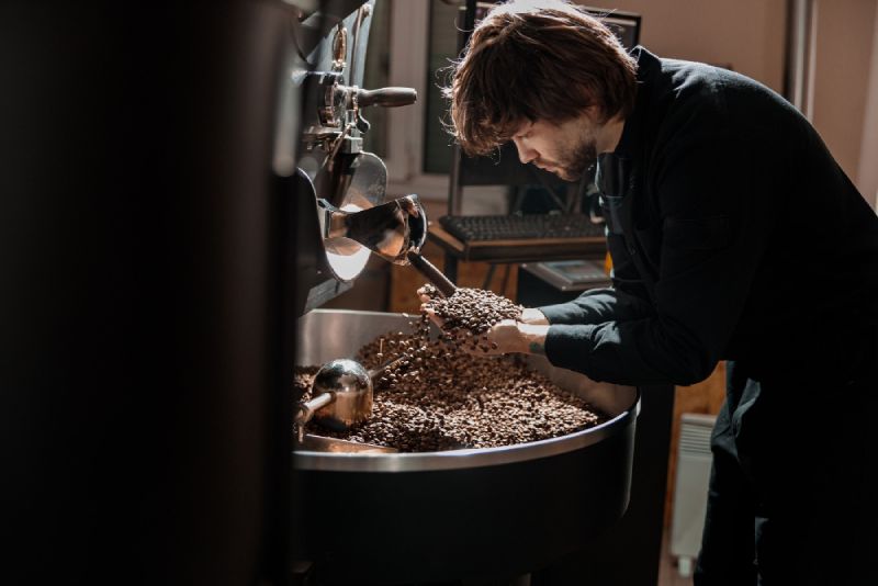 coffee is made step by step