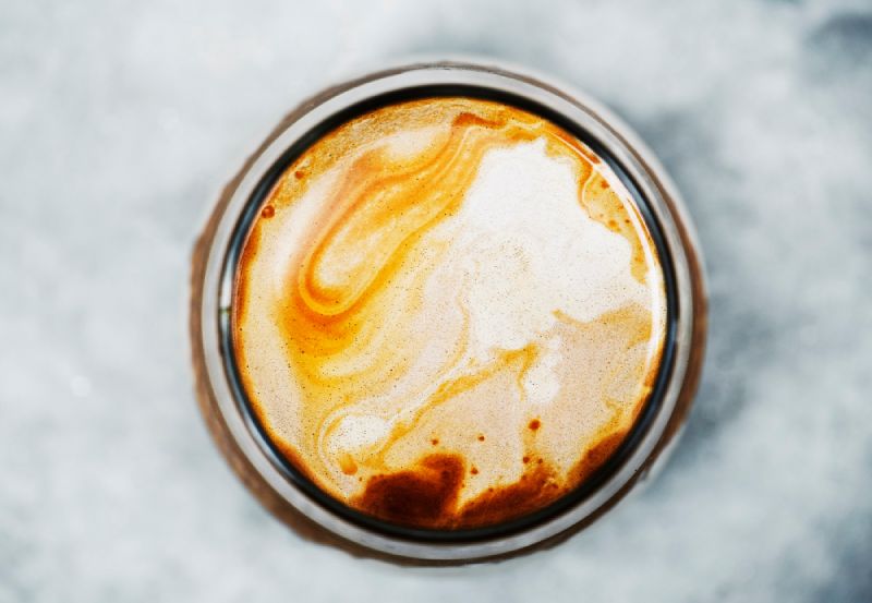 syrup latte